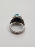 Silver Blue Moon Ring