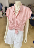 Grace and Lace Blush Utility Shirt CW