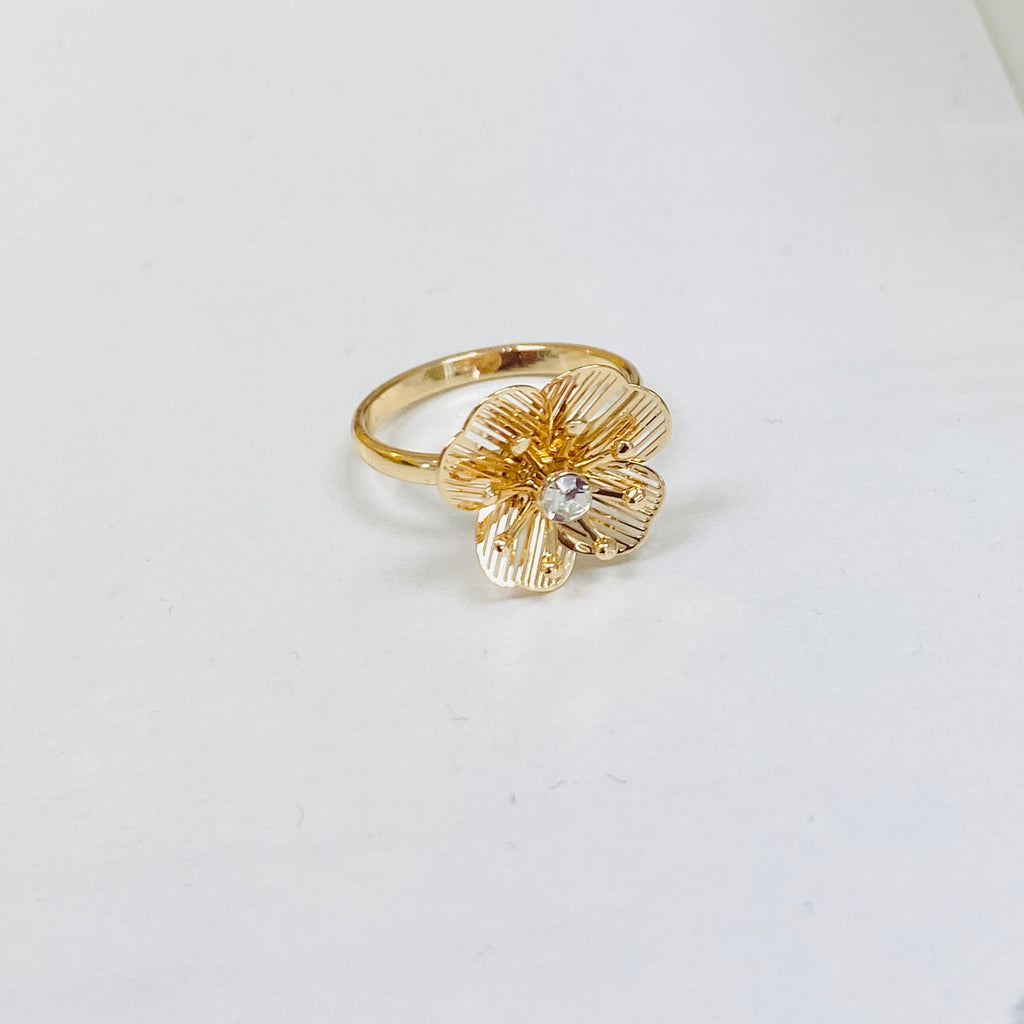 Flower Ring Rose Gold