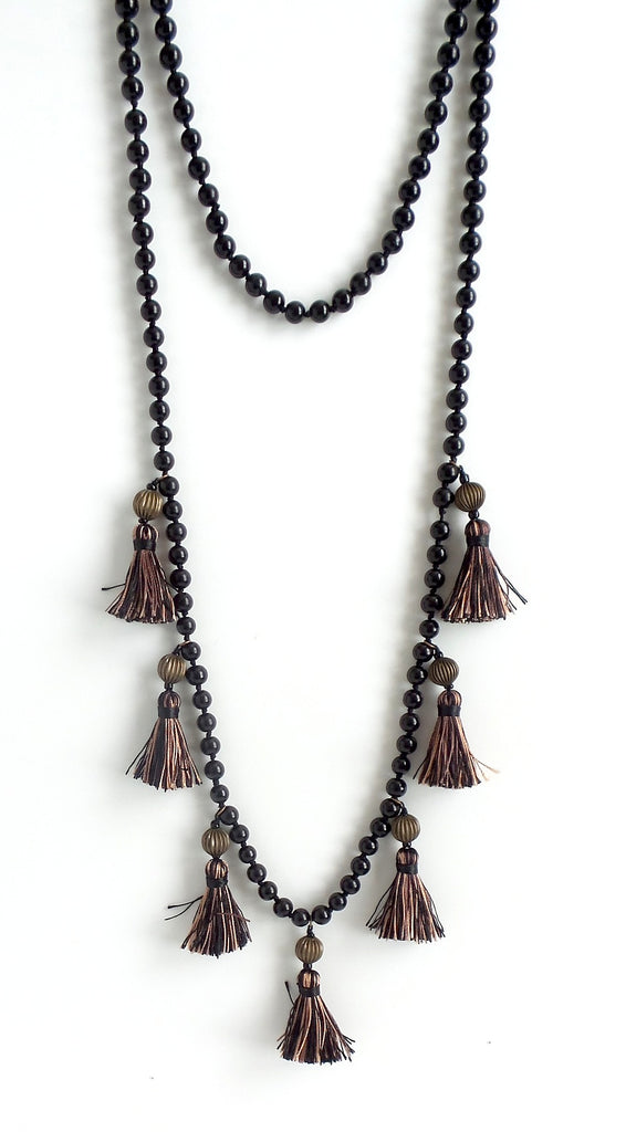 Katerina Tassels Long Necklace - Estilo Concept Store