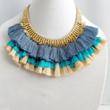 Triple Tassel Bib *click for more colors - Estilo Concept Store