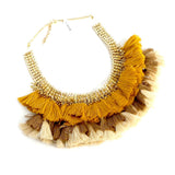 Triple Tassel Bib *click for more colors - Estilo Concept Store