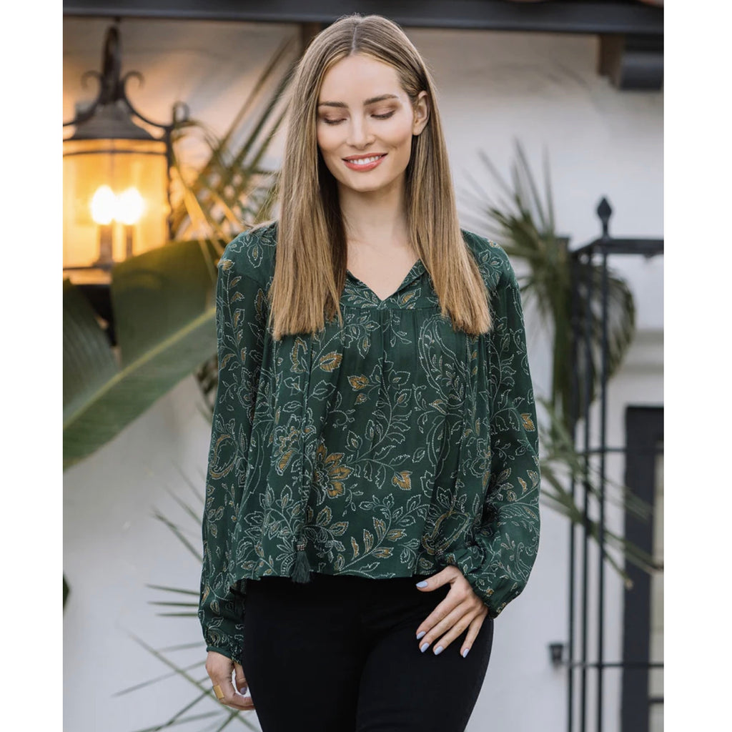 Emerald Eliana Boho Blouse