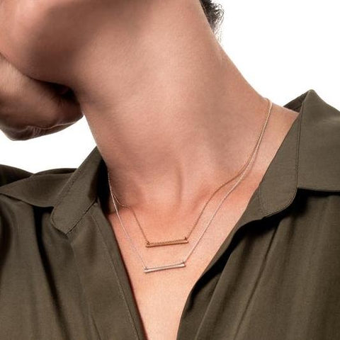 Half Moon Horizontal Necklace - Estilo Concept Store