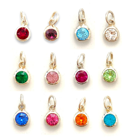 Birth Zirconia Charms