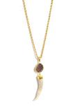 Stone Horn Long Necklace *click for more colors - Estilo Concept Store