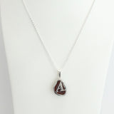 Sterling Silver Geode Initial Necklace - Estilo Concept Store