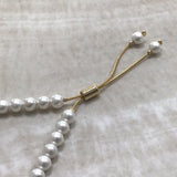 Large Pearl Slider Bracelet