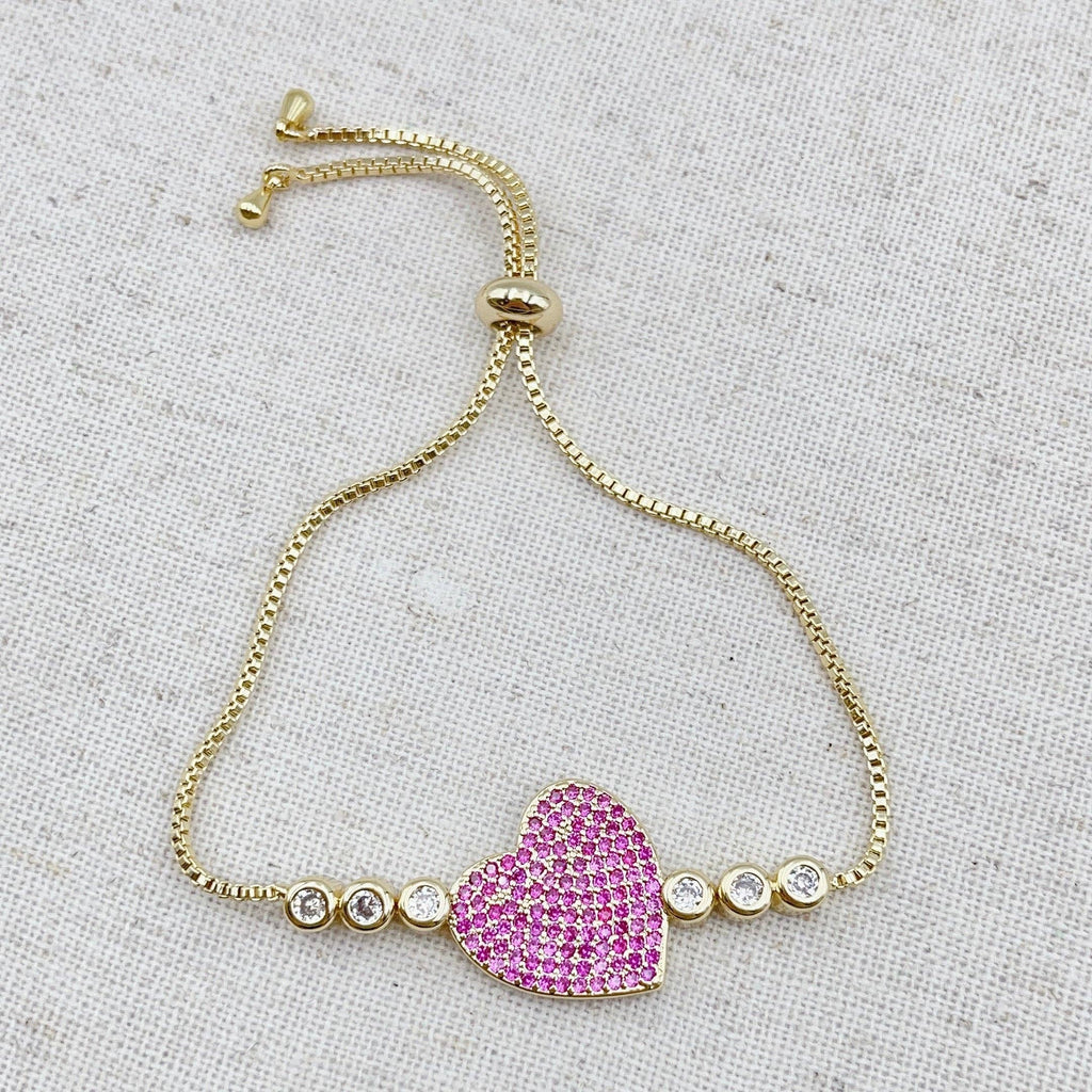 Love is pink bracelet