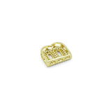 Bling Initial Letter Necklace