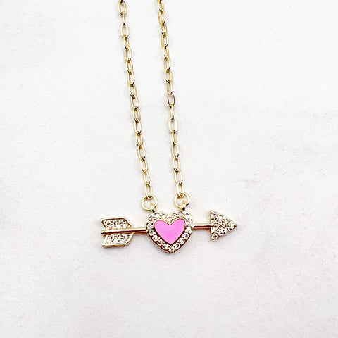 Cupids Heart Necklace