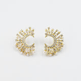 Going Out Tonight Gold Earrings