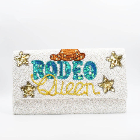 Rodeo Queen clutch