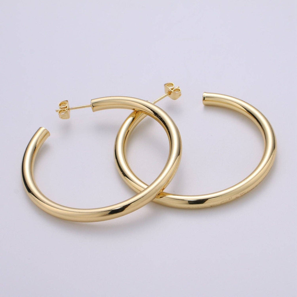 Gold Hoop Earrings