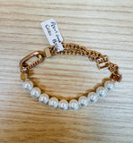 Pearl and Gold Bracelet