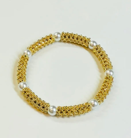 Pearl Bling Bracelet