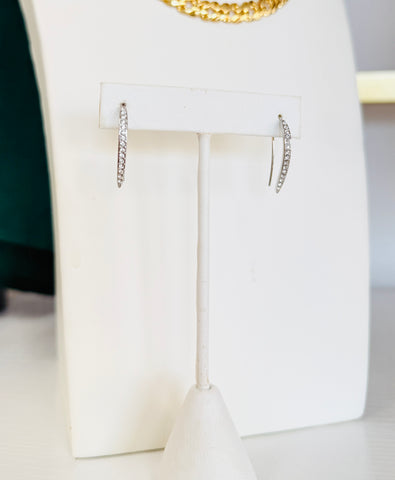 Silver Lines Earrings