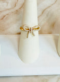 Bow Pearl Ring