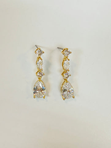 Crystal Drop Earrings