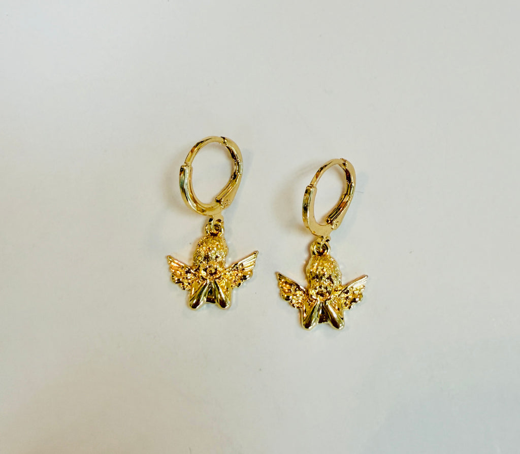 Playful Angel Earrings