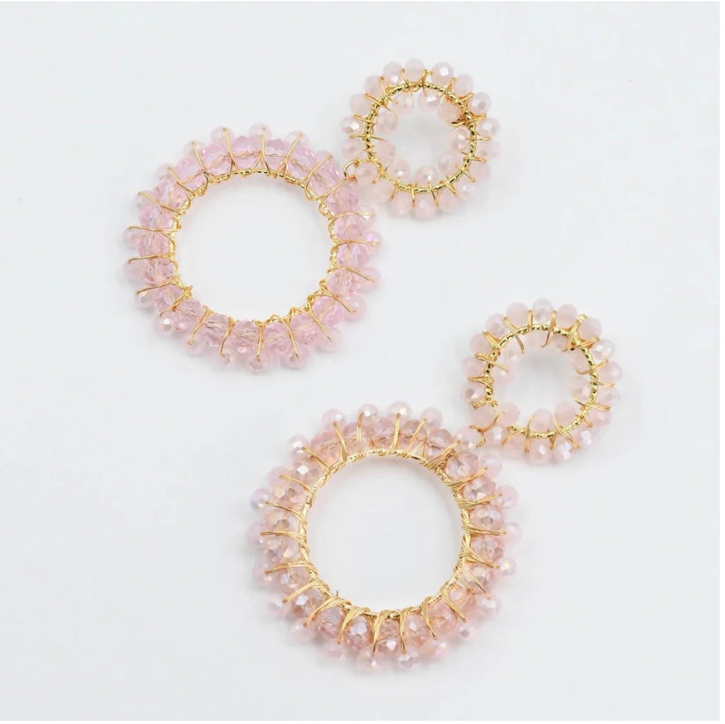 Marisa Pink Earrings