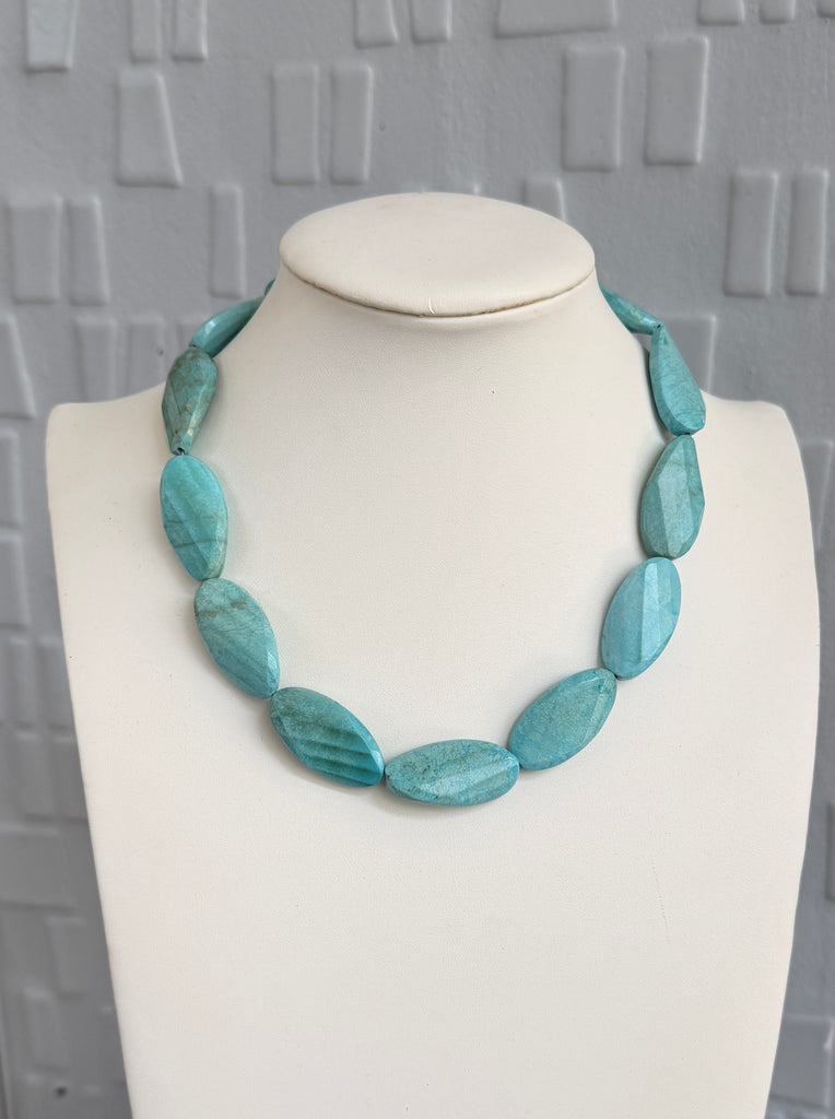 Turquoise Stone Necklace