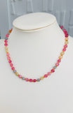 Dainty Colorful Beaded Necklace