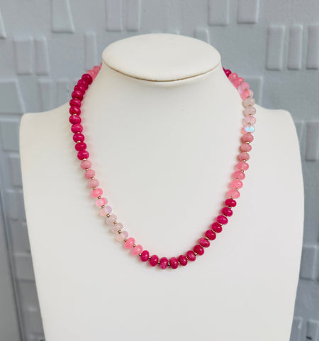 Pink Ombre Necklace