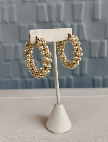 Pearl Statement Earrings