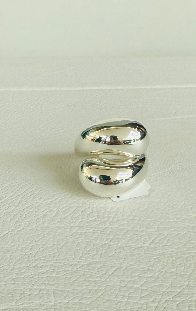 Silver Chunky Ring