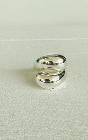 Silver Chunky Ring