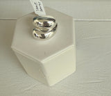 Silver Chunky Ring