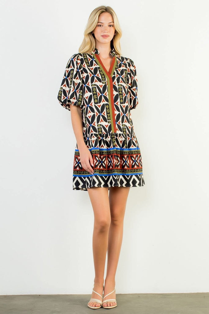 THML Tribal Print Dress CW