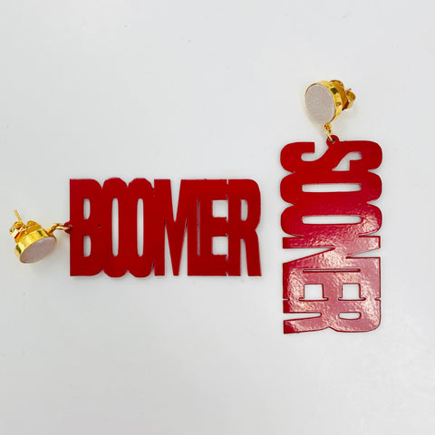 Boomer Sooner Earrings