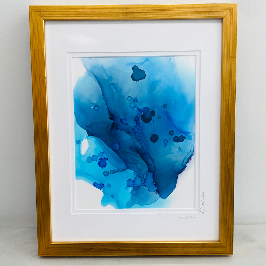 Framed Art Blues