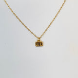 Vani Suitcase Charm Necklace