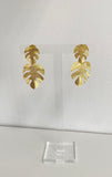 Gold Palms Earrings