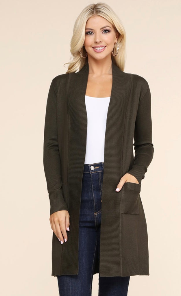 Olive green boyfriend cardigan best sale