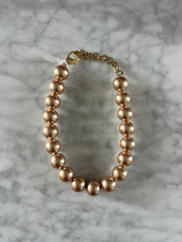 Gold Bead Necklace