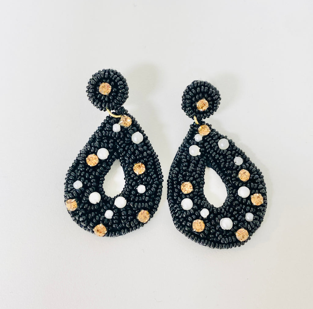 Emily Beaded Dangle Earrings