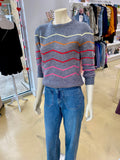 Colorful Striped Sweater CW