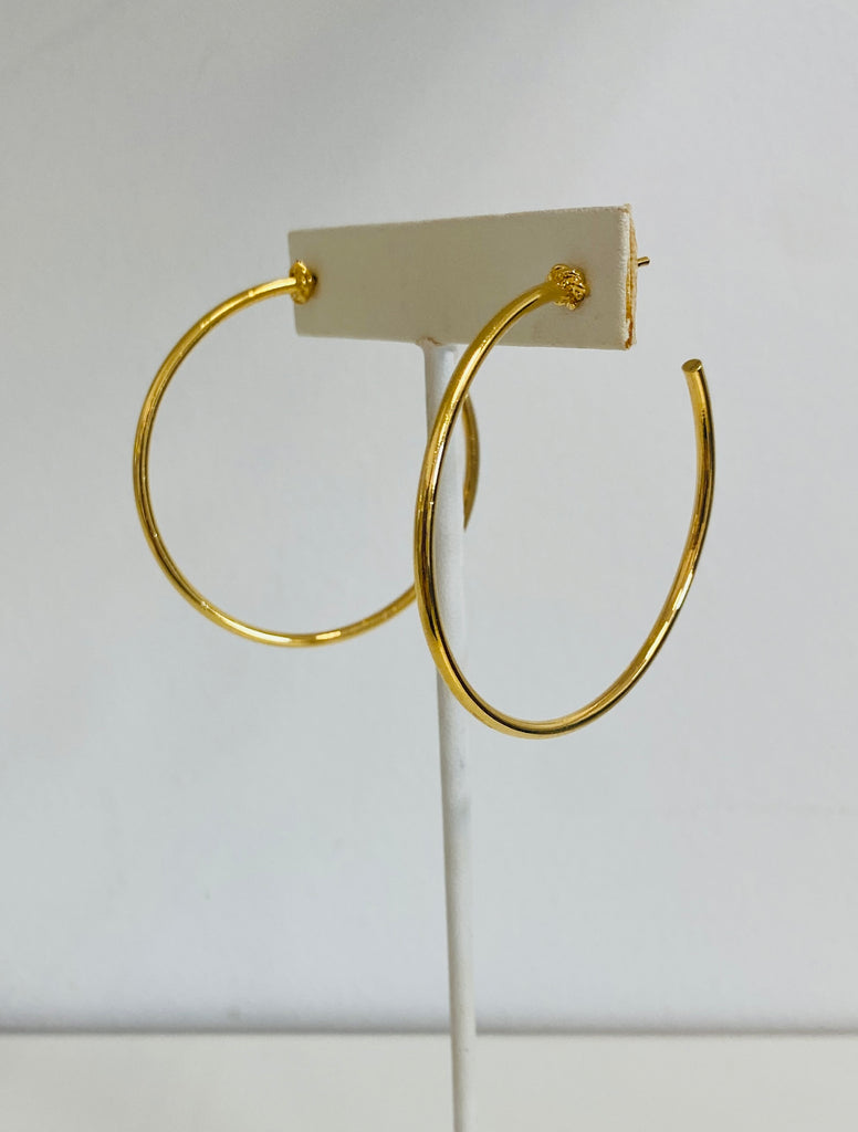 Gold Hoops Medium