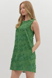 Entro Basil Applique Dress CW