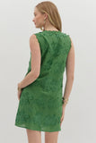 Entro Basil Applique Dress CW