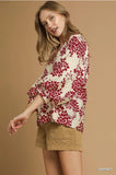 Cherry Blossom Print Blouse CW