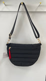 Puffer Bag CW *red, black, leopard