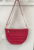 Puffer Bag CW *red, black, leopard