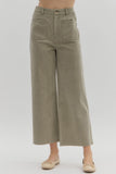Entro Olive Wide Leg Pants CW