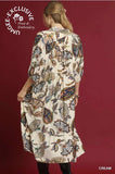 Cream Boho Print Dress CW