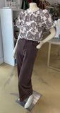 Entro Brown Cuffed Pants CW